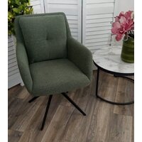 Стул M-City Meadow 621M05248 (зеленый Lake-352/черный) - Превью изображения №2 — Интернет-магазин ПроЗаказ
