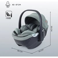 Детское автокресло Rant Aster Zero AY378 (оливковый) - Превью изображения №4 — Интернет-магазин ПроЗаказ