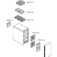 Корпус Thermaltake S100 TG Snow Edition CA-1Q9-00S6WN-00 - Превью изображения №13 — Интернет-магазин ПроЗаказ