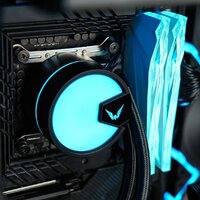 Система жидкостного охлаждения для процессора Valkyrie A360 ARGB (черный) - Превью изображения №8 — Интернет-магазин ПроЗаказ