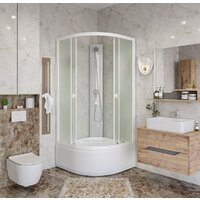 Душевая кабина Niagara Promo P90/40/MT/BK 90x90x195 - Превью изображения №3 — Интернет-магазин ПроЗаказ