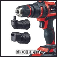 Дрель-шуруповерт Einhell E-CD 18/45 3X-Li 4513990 (с 1-им АКБ, кейс) - Превью изображения №8 — Интернет-магазин ПроЗаказ