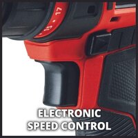 Дрель-шуруповерт Einhell E-CD 18/45 3X-Li 4513990 (с 1-им АКБ, кейс) - Превью изображения №7 — Интернет-магазин ПроЗаказ