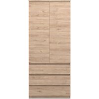 Шкаф распашной MyStar Сноули 900.2 ИВ-121.11 (гикори кингстон) - Превью изображения №2 — Интернет-магазин ПроЗаказ