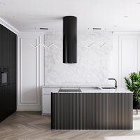 Кухонная вытяжка Lanilia Wereniso Isola 39.1 Black - Превью изображения №7 — Интернет-магазин ПроЗаказ