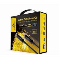 Кабель Cablexpert CCBP-HDMI-AOC-80M-02 HDMI -HDMI (80 м, черный) - Превью изображения №2 — Интернет-магазин ПроЗаказ