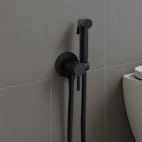 Унитаз напольный Lauter W09 P-TRAP 21900001 + гигиенический душ Jet 21TZ232BM (горизонтальный выпуск) - Превью изображения №18 — Интернет-магазин ПроЗаказ