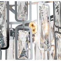 Подвесная люстра Escada 2102/4S Chrome - Превью изображения №3 — Интернет-магазин ПроЗаказ