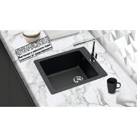 Кухонная мойка Berge BR-4200 + Like F8005022 (черный) - Превью изображения №8 — Интернет-магазин ПроЗаказ