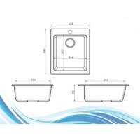 Кухонная мойка Berge BR-4200 + Like F8005022 (черный) - Превью изображения №21 — Интернет-магазин ПроЗаказ
