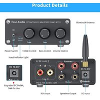 Усилитель мощности Fosi Audio BT20A - Превью изображения №2 — Интернет-магазин ПроЗаказ
