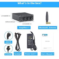 Усилитель мощности Fosi Audio BT20A - Превью изображения №3 — Интернет-магазин ПроЗаказ