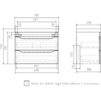  Volna Тумба под умывальник Lake 70.2Y - Превью изображения №10 — Интернет-магазин ПроЗаказ