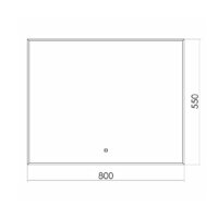  Toppus Зеркало Silk 80x60 - Превью изображения №4 — Интернет-магазин ПроЗаказ