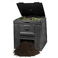 Компостер Keter E-Composter с базой (470л) - Превью изображения №3 — Интернет-магазин ПроЗаказ
