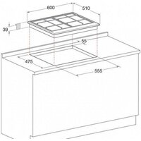 Варочная панель Whirlpool GMT 6422 AN - Превью изображения №4 — Интернет-магазин ПроЗаказ