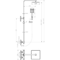 Душевая система  AV Engineering AVTHS2-P12-513A - Превью изображения №2 — Интернет-магазин ПроЗаказ
