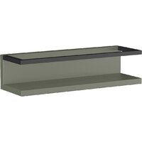  Lauter Полка Lea с рейлингом (серо-зеленый полуматовый) - Превью изображения №5 — Интернет-магазин ПроЗаказ