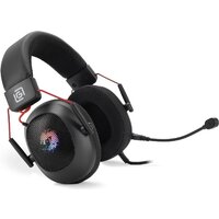 Наушники Оклик HS-L305G (черный/красный) - Превью изображения №2 — Интернет-магазин ПроЗаказ