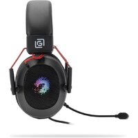 Наушники Оклик HS-L305G (черный/красный) - Превью изображения №5 — Интернет-магазин ПроЗаказ