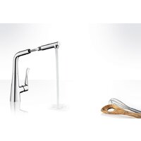 Смеситель Hansgrohe Metris 14821000 - Превью изображения №3 — Интернет-магазин ПроЗаказ