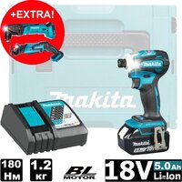 Винтоверт Makita DTD172RT1J (с 1-м АКБ, кейс) - Превью изображения №2 — Интернет-магазин ПроЗаказ