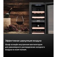 Винный шкаф MAUNFELD MBWC-56D17 - Превью изображения №9 — Интернет-магазин ПроЗаказ