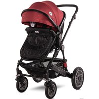 Универсальная коляска Lorelli Lora 2021 (2 в 1, luxe red elephants) - Превью изображения №4 — Интернет-магазин ПроЗаказ