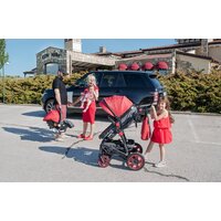 Универсальная коляска Lorelli Lora 2021 (2 в 1, luxe red elephants) - Превью изображения №47 — Интернет-магазин ПроЗаказ