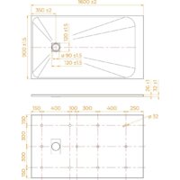Душевой поддон RGW TSS-W 90x160 - Превью изображения №7 — Интернет-магазин ПроЗаказ