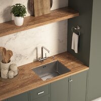 Кухонная мойка Basic Decor 55x45 (сатин) - Превью изображения №6 — Интернет-магазин ПроЗаказ