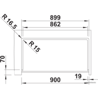 Кухонная мойка Blanco Vintera XL 9-UF 526108 (кофе) - Превью изображения №3 — Интернет-магазин ПроЗаказ