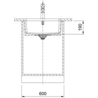 Кухонная мойка Franke KubusX KXK 110-51 126.0738.293 (матовый черный) - Превью изображения №3 — Интернет-магазин ПроЗаказ