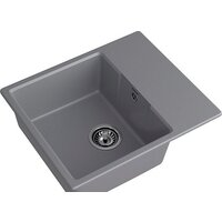 Кухонная мойка GranFest Urban GF-UR-658L (темно-серый) - Превью изображения №2 — Интернет-магазин ПроЗаказ