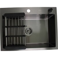 Кухонная мойка Wisent WS-36045В/GER013 (с сифоном, дозатором и колландером) - Превью изображения №2 — Интернет-магазин ПроЗаказ