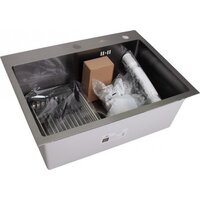 Кухонная мойка Wisent WS-36045В/GER013 (с сифоном, дозатором и колландером) - Превью изображения №4 — Интернет-магазин ПроЗаказ