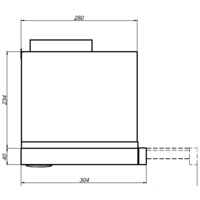 Кухонная вытяжка Elikor Интегра Glass 60П-650-В2Л (белый/стекло белое) (934745) - Превью изображения №3 — Интернет-магазин ПроЗаказ