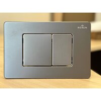 Унитаз подвесной Roxen Antares One Rimless 6 в 1 StounFix Dual Fresh 613423 (оружейная сталь/металл) - Превью изображения №16 — Интернет-магазин ПроЗаказ