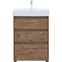  Aquanet Тумба под умывальник Nova Lite 60 302471 (дуб рустикальный) - Превью изображения №5 — Интернет-магазин ПроЗаказ