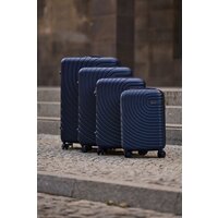 Чемодан-спиннер Solier STL1064 (XL, синий) - Превью изображения №8 — Интернет-магазин ПроЗаказ