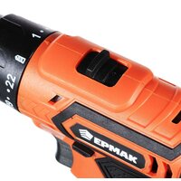 Дрель-шуруповерт Ермак ДША-18-2 646-325 (с 2-мя АКБ, кейс, набор оснастки) - Превью изображения №4 — Интернет-магазин ПроЗаказ