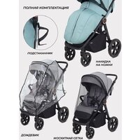 Коляска прогулочная «книга» MOWbaby Trail 2025 MB090 (зеленый) - Превью изображения №9 — Интернет-магазин ПроЗаказ