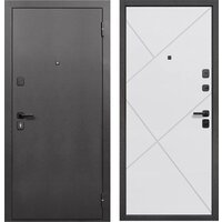 Guard 7см серебро/белый матовый (96x205, правая)