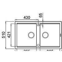 Кухонная мойка Elleci Best 450 Undermount Antracite G59 LGB45059BSO - Превью изображения №2 — Интернет-магазин ПроЗаказ