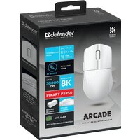 Игровая мышь Defender Arcade Pro GM-381 (белый) - Превью изображения №5 — Интернет-магазин ПроЗаказ