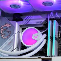 Система жидкостного охлаждения для процессора Valkyrie A360 ARGB (белый) - Превью изображения №6 — Интернет-магазин ПроЗаказ