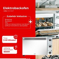 Мини-печь Adler AD 6027 - Превью изображения №21 — Интернет-магазин ПроЗаказ