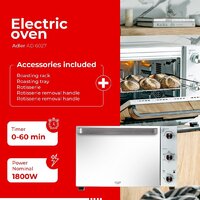 Мини-печь Adler AD 6027 - Превью изображения №19 — Интернет-магазин ПроЗаказ