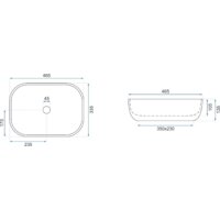 Умывальник Rea Livia (камень матовый) - Превью изображения №5 — Интернет-магазин ПроЗаказ