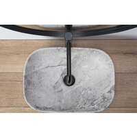 Умывальник Rea Livia (камень матовый) - Превью изображения №4 — Интернет-магазин ПроЗаказ